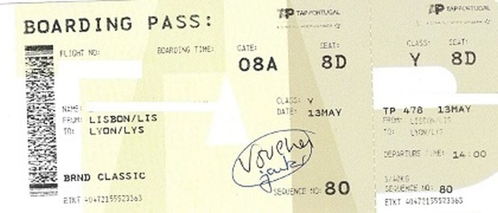 Carte dembarquement